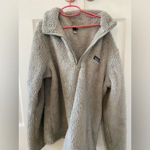 Patagonia grey half zip